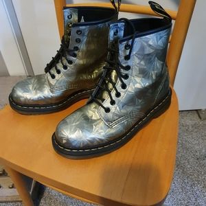 Dr. Martens 1460 Silver Hologram UK 7/US 9 Women's